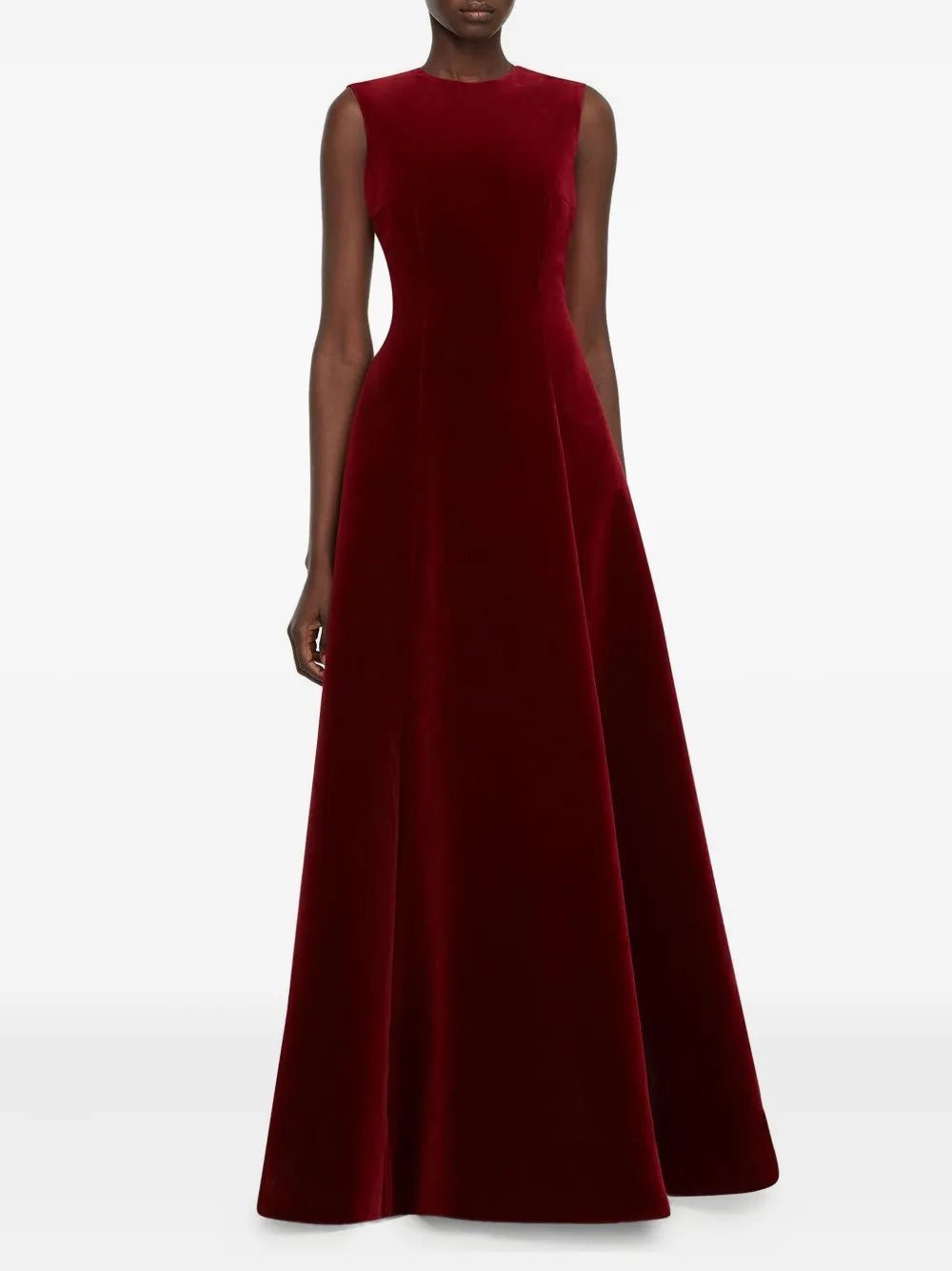 Emilia Wickstead Nodin Velvet Gown