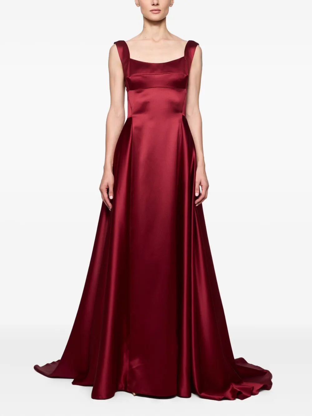 Atu Body Couture Square Neck A Line Dress