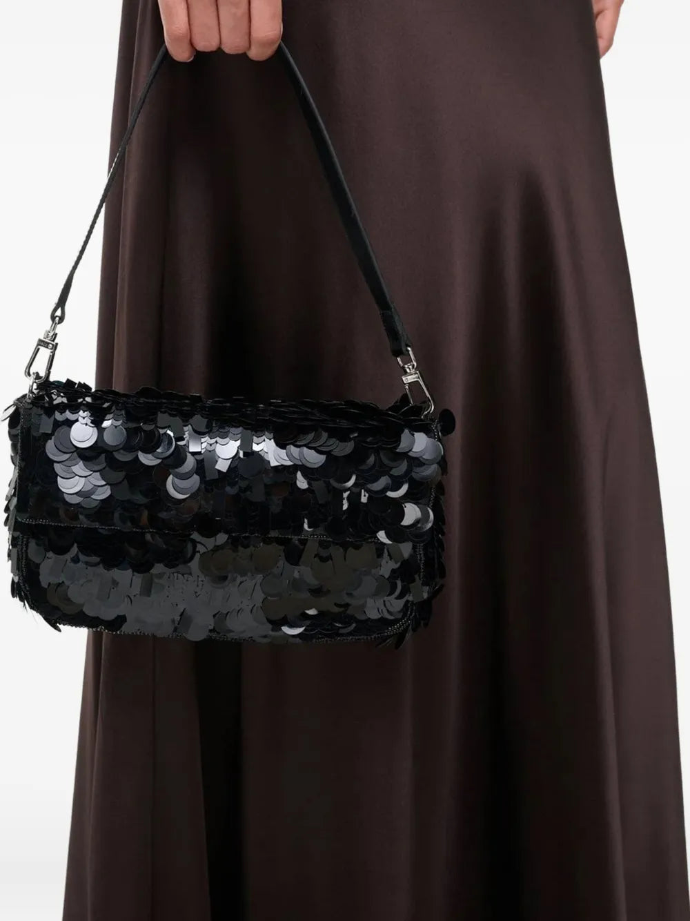 Staud Timmy Sequin Shoulder Bag