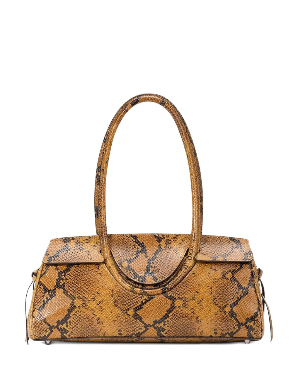 Staud Maude Snake Print Shoulder Bag