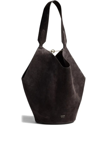 Khaite Suede Shoulder Bag