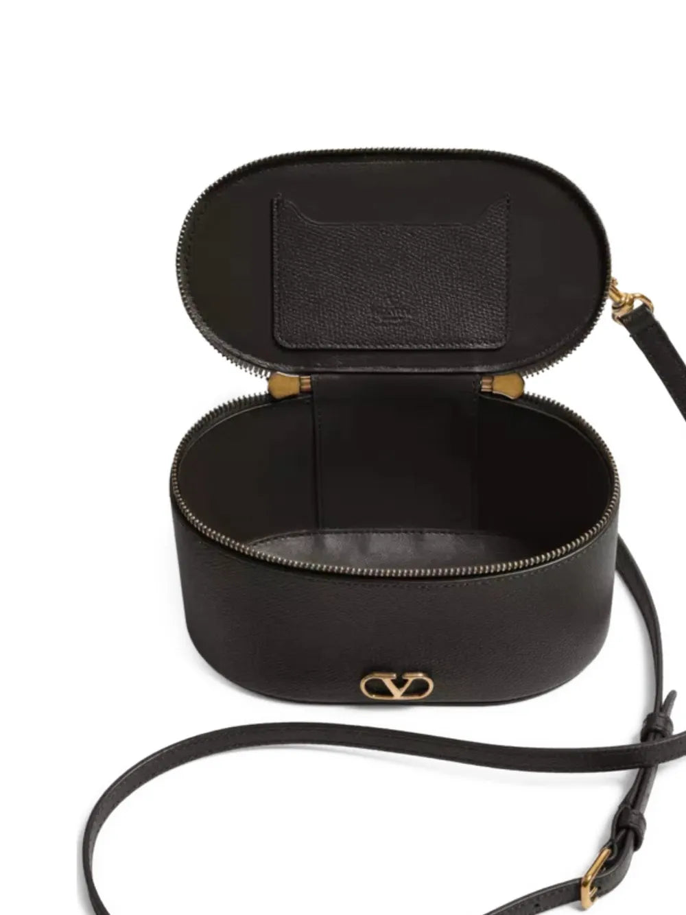 Valentino Garavani Grainy Leather Signature Vanity Mini Bag