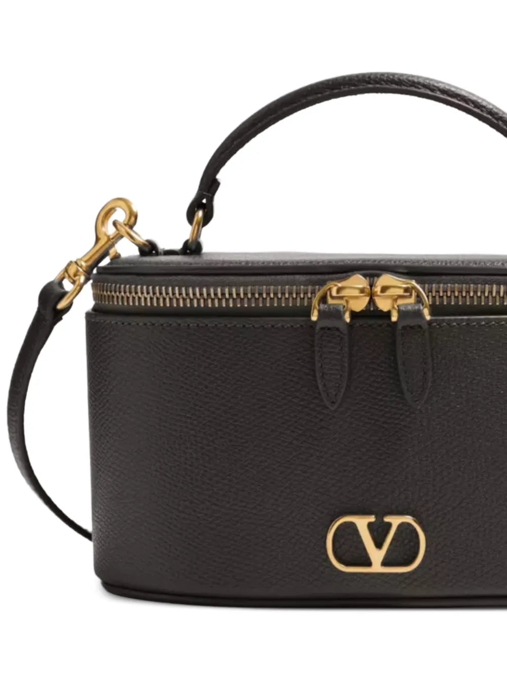 Valentino Garavani Grainy Leather Signature Vanity Mini Bag
