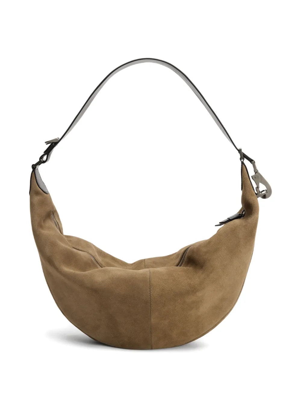 Lemaire Suede Leather Zip Shoulder Bag