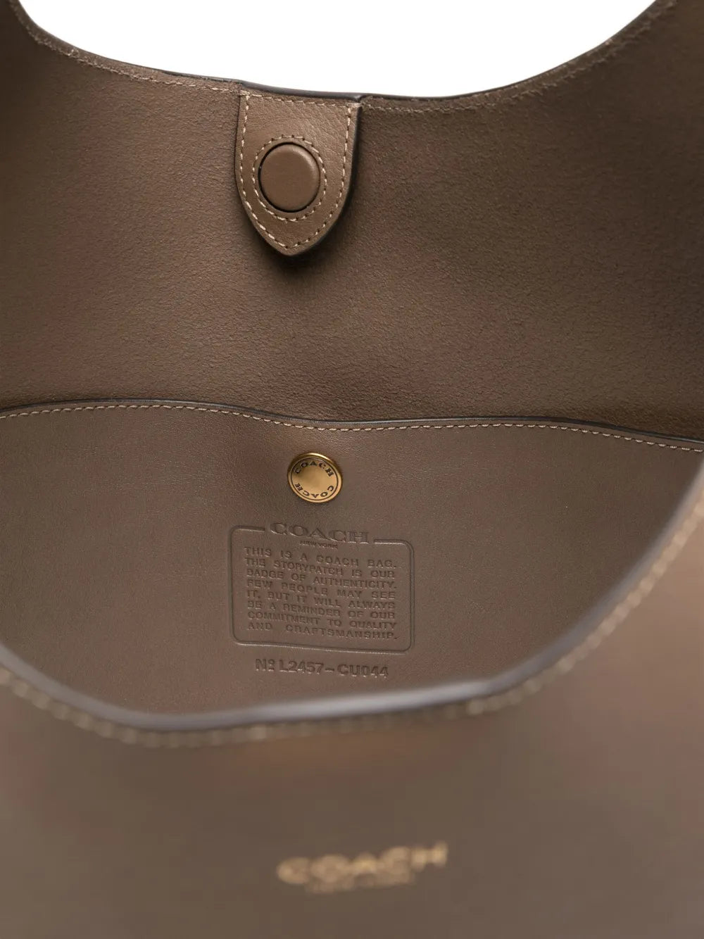 Coach 39 Brooklyn Leather Shoulder Bag