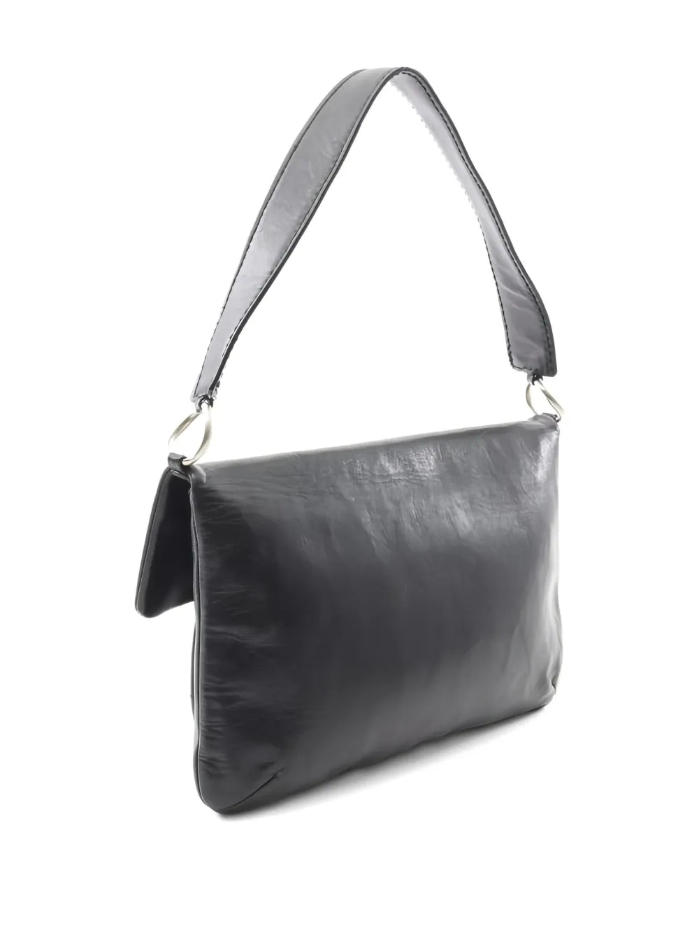 Chanel Pre Owned 2003 2004 255 Chocolate Bar Flap Closure Shoulder Bag