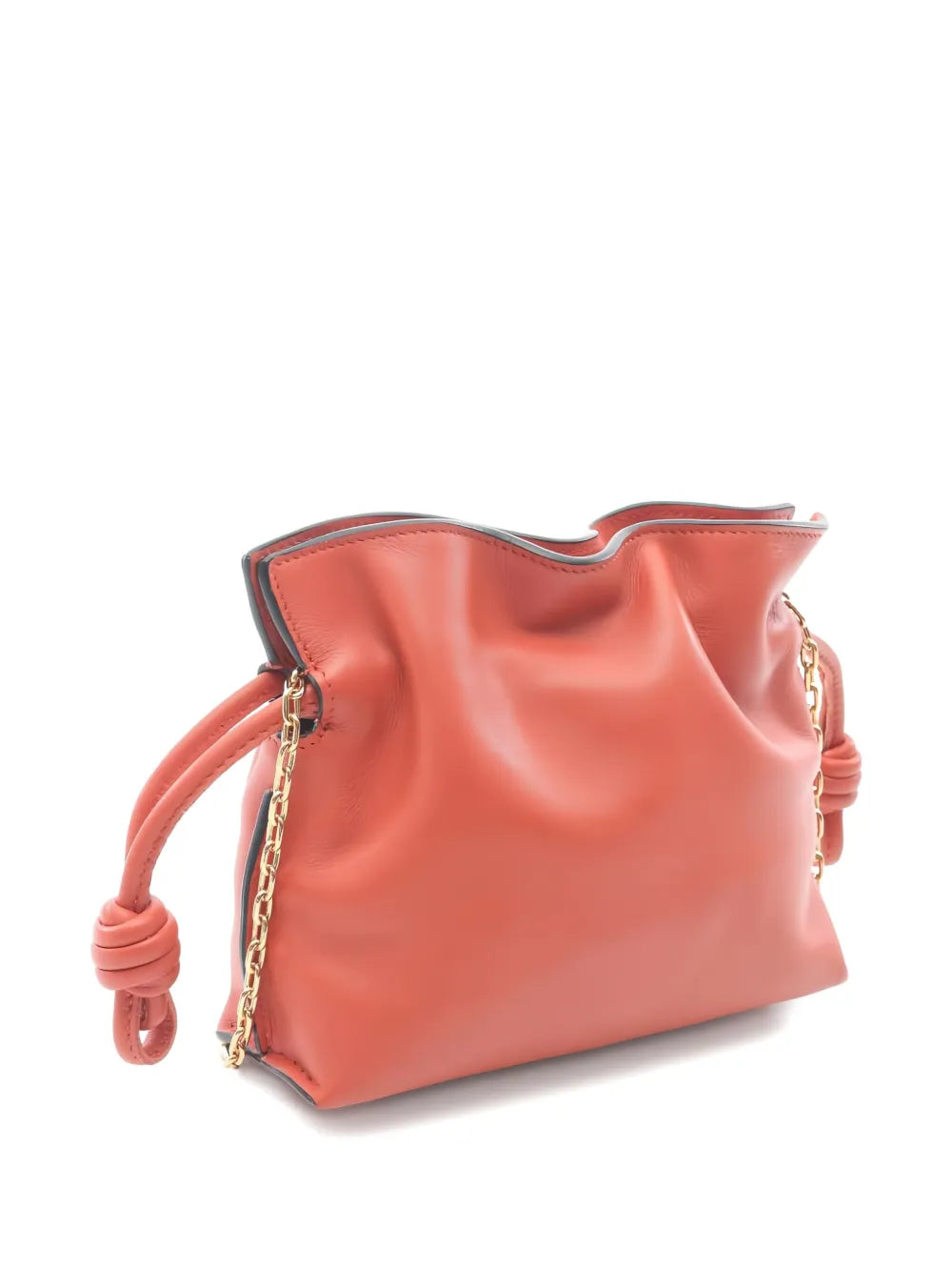 Loewe Pre Owned Flamenco Knot Detail Chain Shoulder Bag