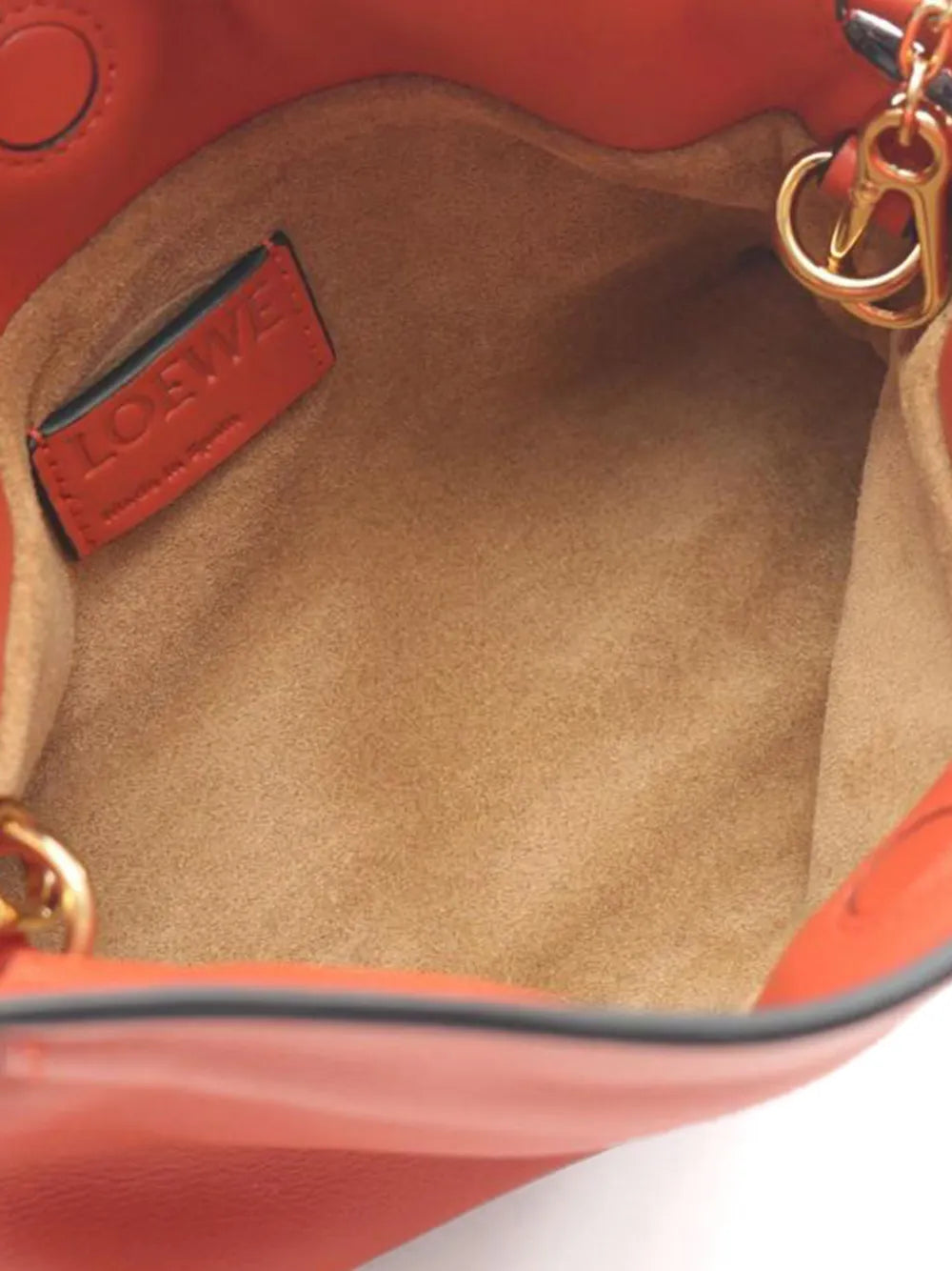 Loewe Pre Owned Flamenco Knot Detail Chain Shoulder Bag