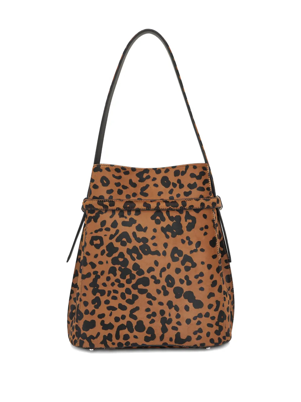 Toteme Leopard Print Shoulder Bag