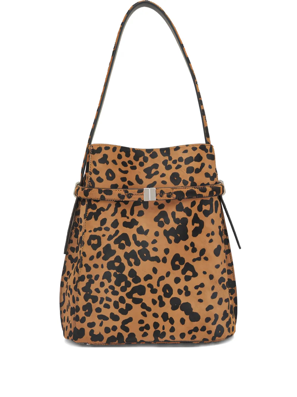 Toteme Leopard Print Shoulder Bag