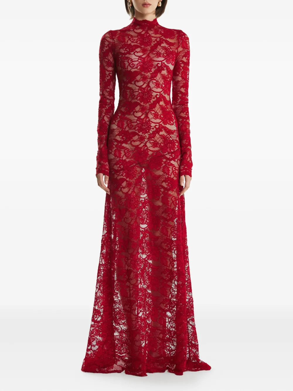 2310 Studio High Neck Maxi Dress