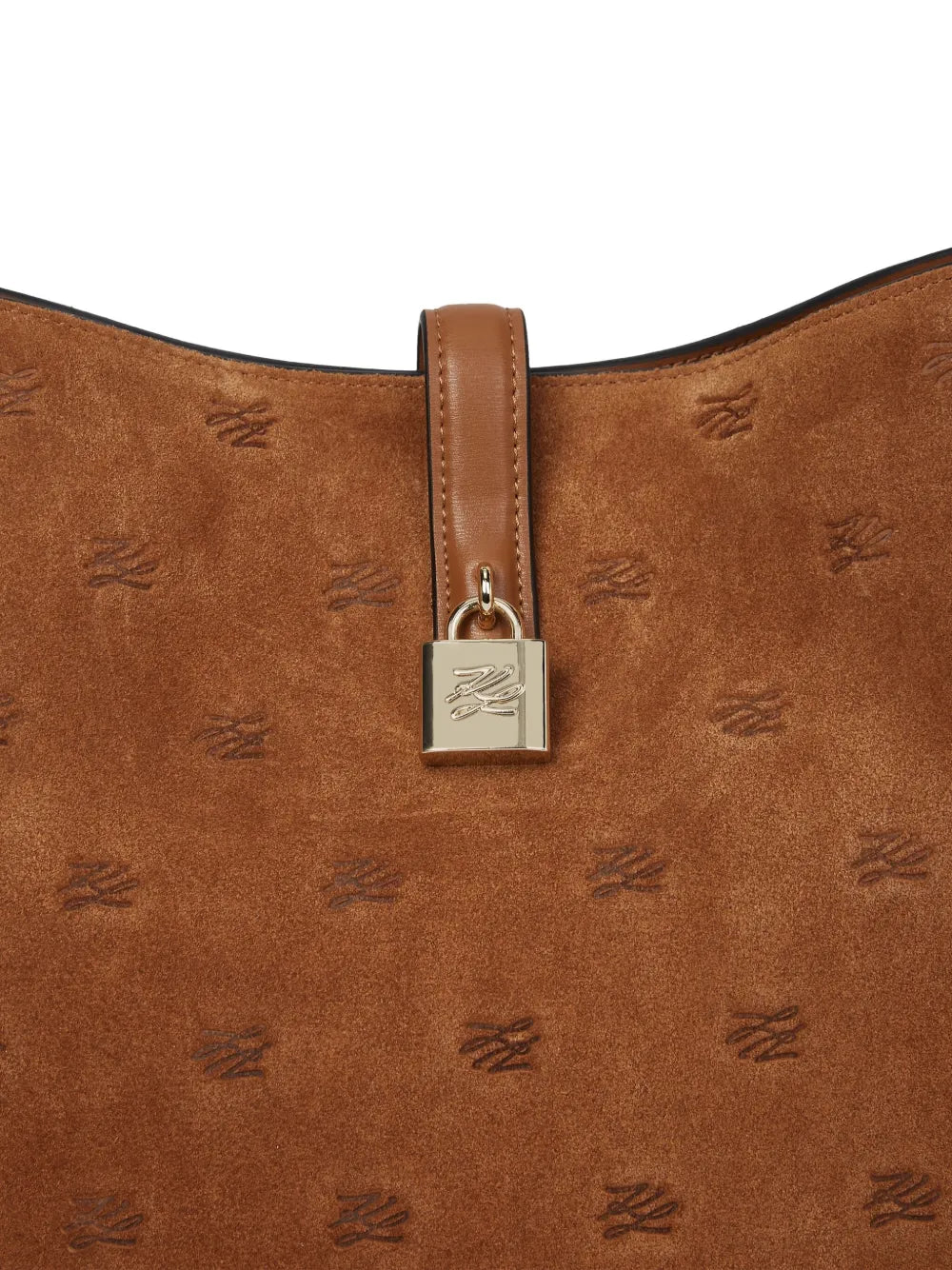 Karl Lagerfeld Kautograph Padlock Tote Bag