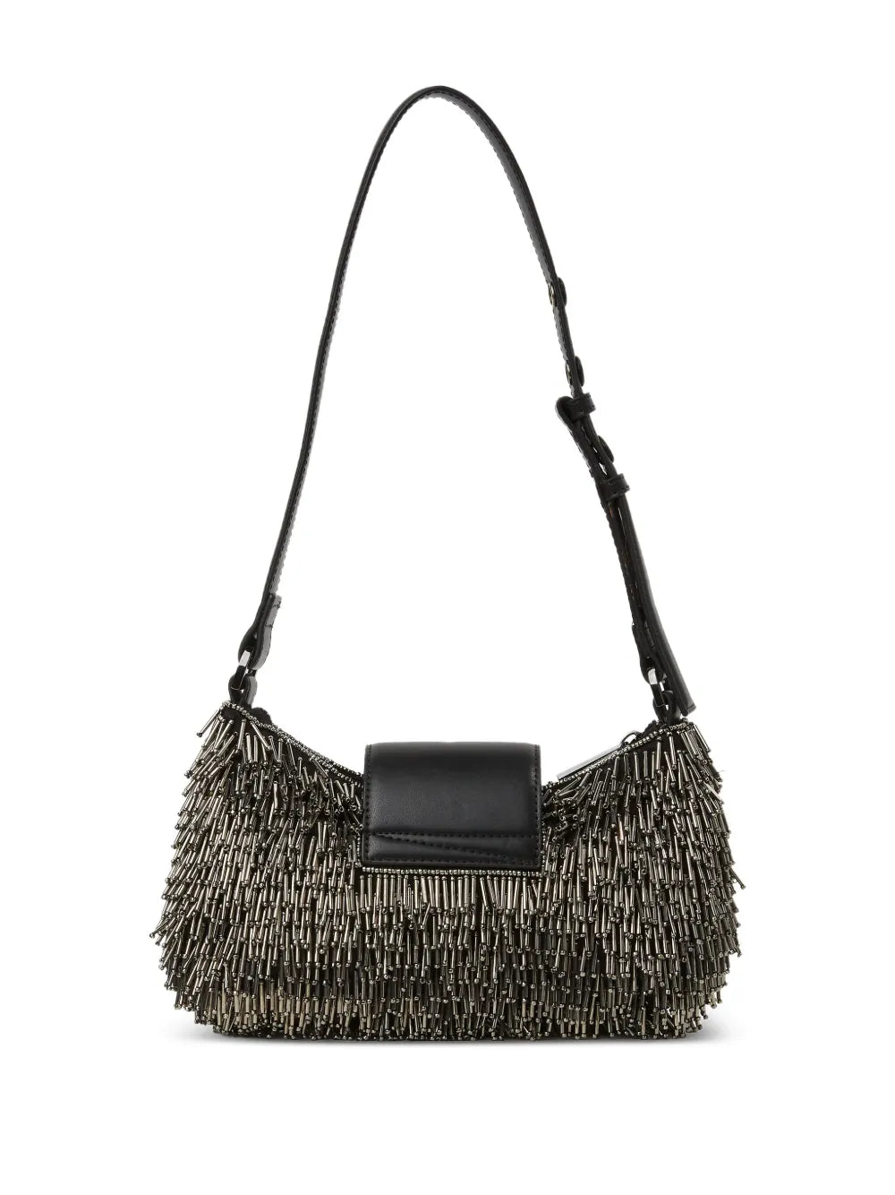 Karl Lagerfeld Signature Beaded Shoulder Bag
