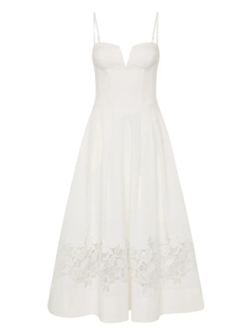 Rebecca Vallance Montreux Lace Midi Dress