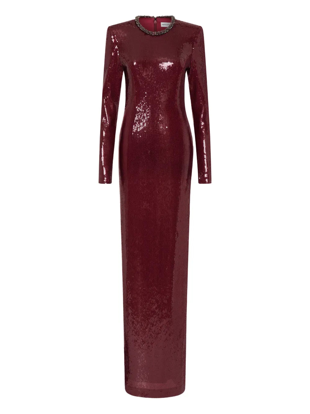 Rebecca Vallance Nero Sequin Embellished Maxi Dress