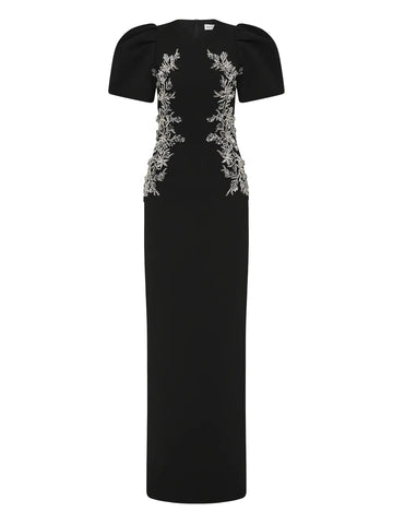 Rebecca Vallance Zephyr Puff Sleeve Maxi Dress