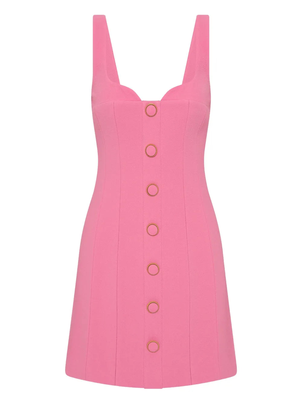 Rebecca Vallance Muriel Buttoned Mini Dress