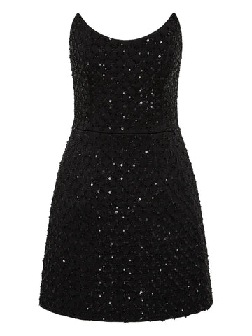 Rebecca Vallance Neve Sequin Embellished Mini Dress
