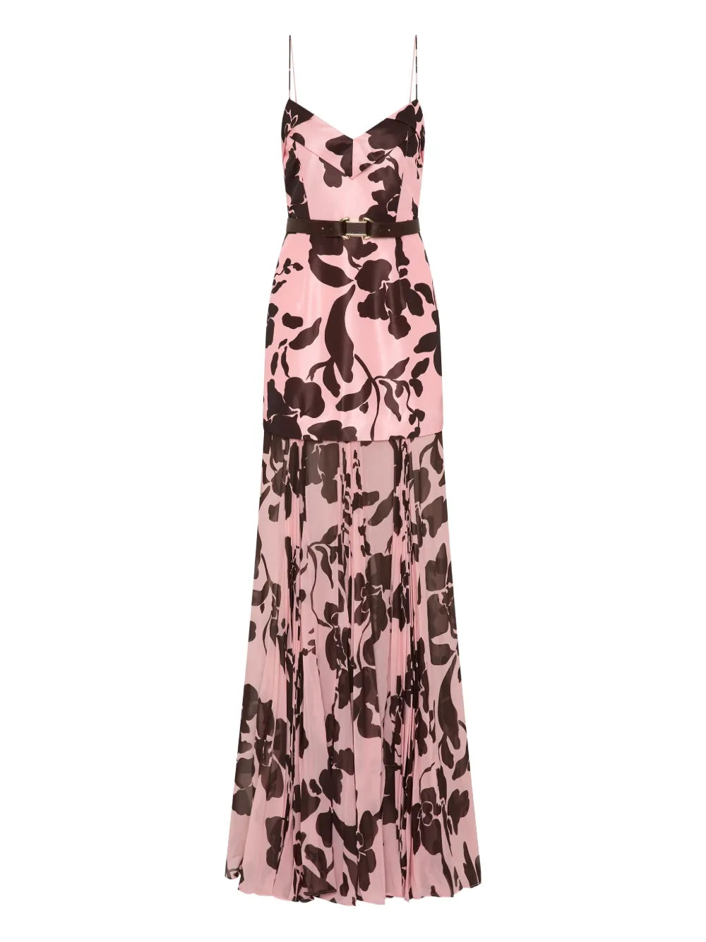 Rebecca Vallance Connie Pleated Floral Maxi Dress
