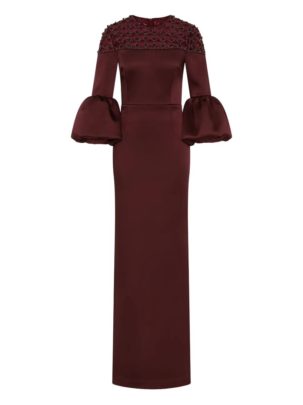 Rebecca Vallance Alora Embellished Bell Sleeve Maxi Dress