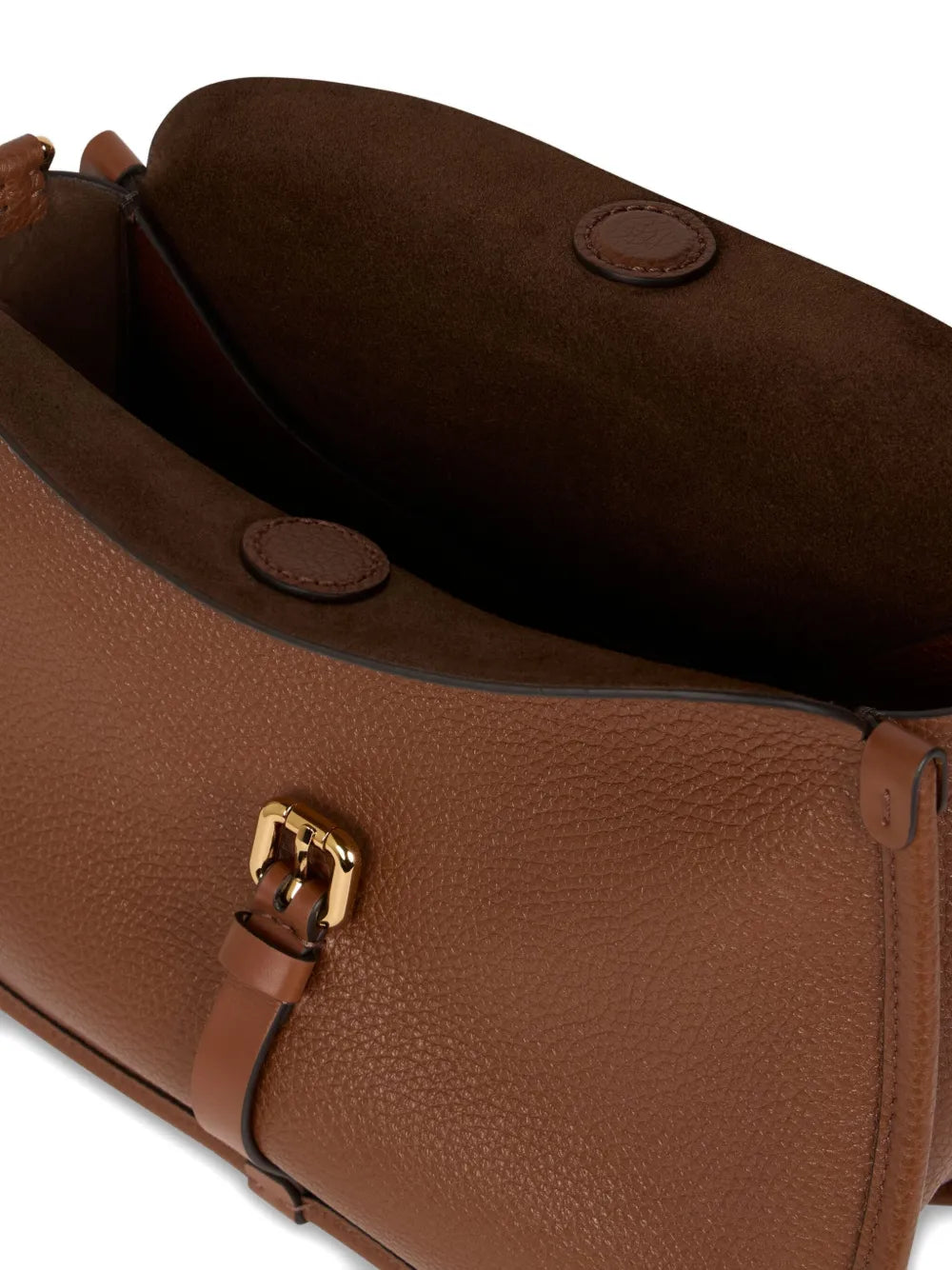 Etro Pony Buckle Fastening Leather Shoulder Bag