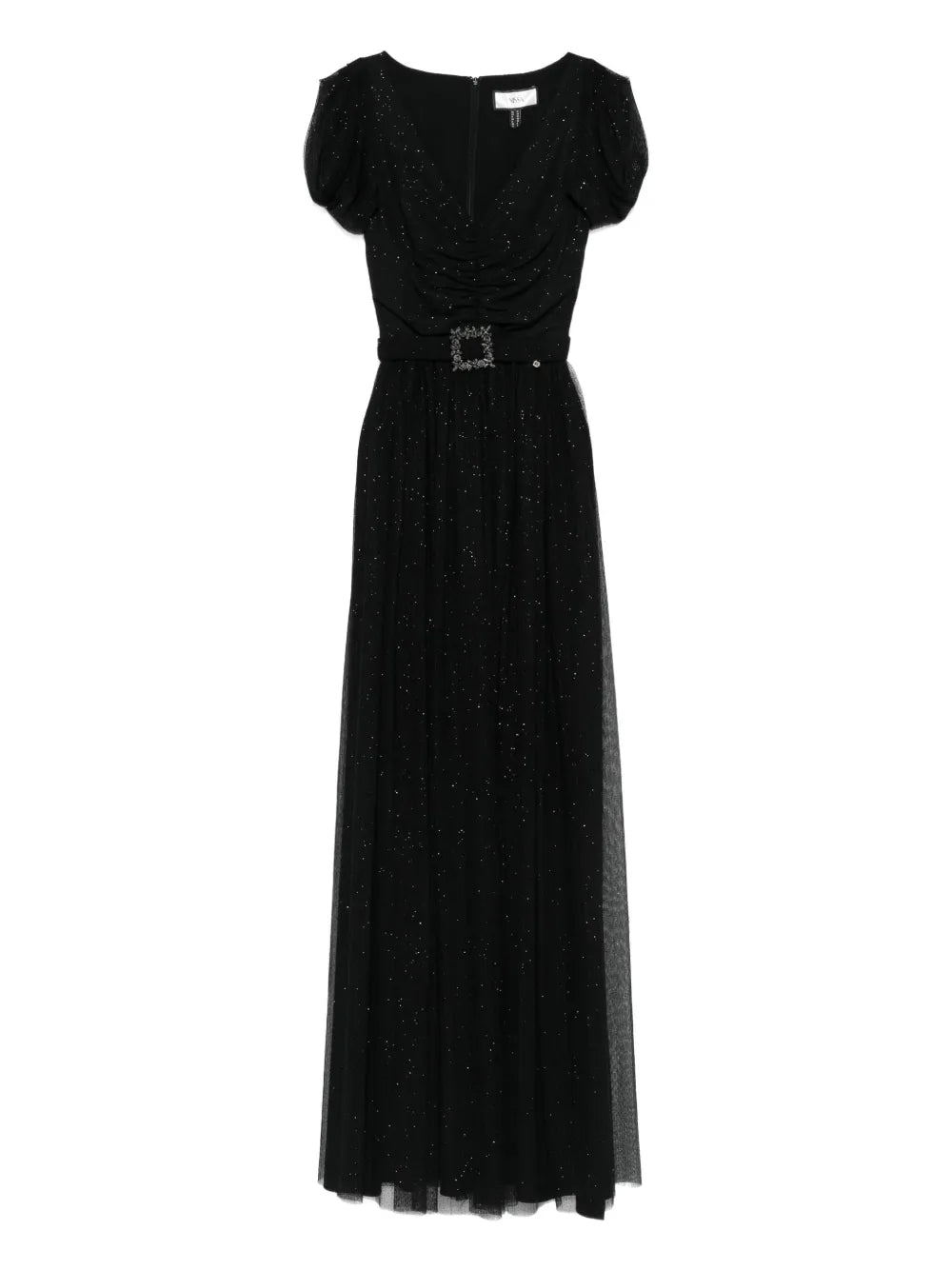 Nissa Belted Short Sleeved Dress