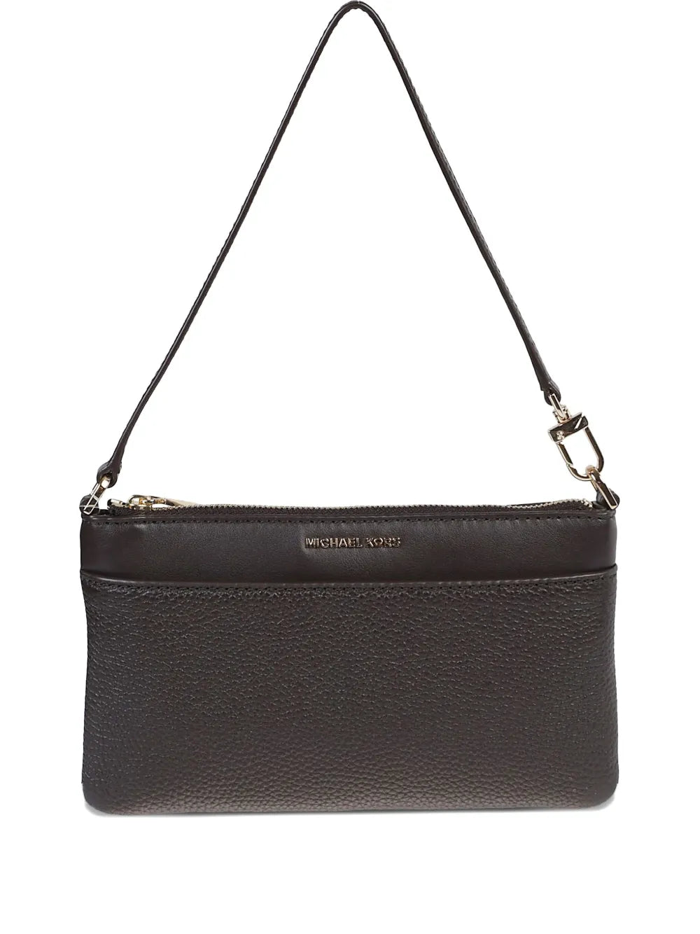 Michael Kors Leather Zip Top Shoulder Bag