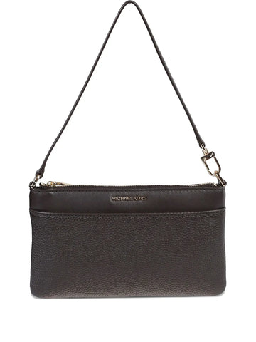 Michael Kors Leather Zip Top Shoulder Bag