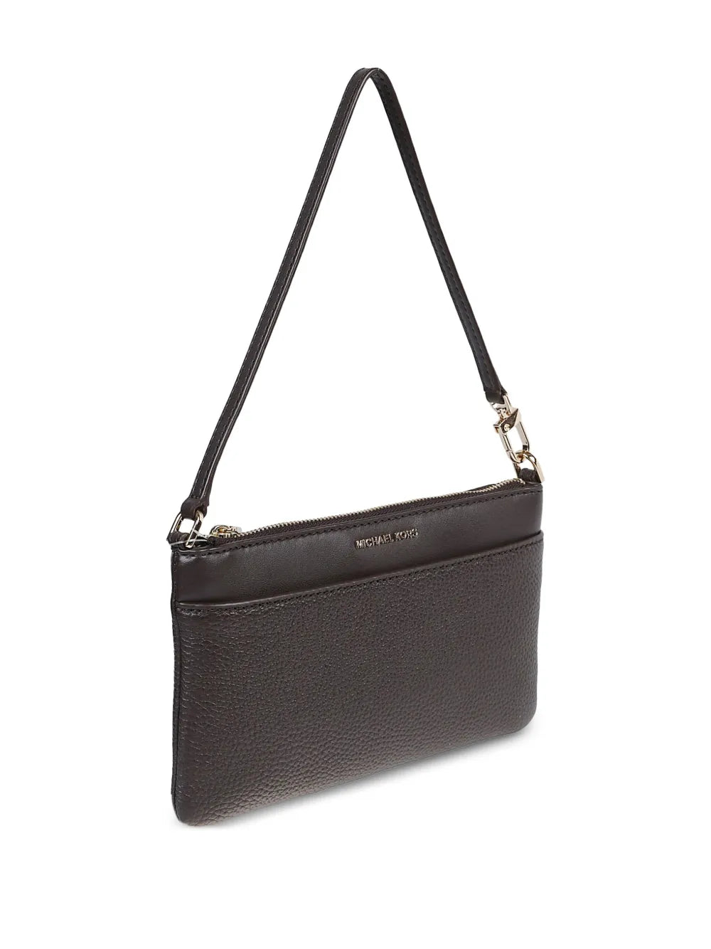 Michael Kors Leather Zip Top Shoulder Bag