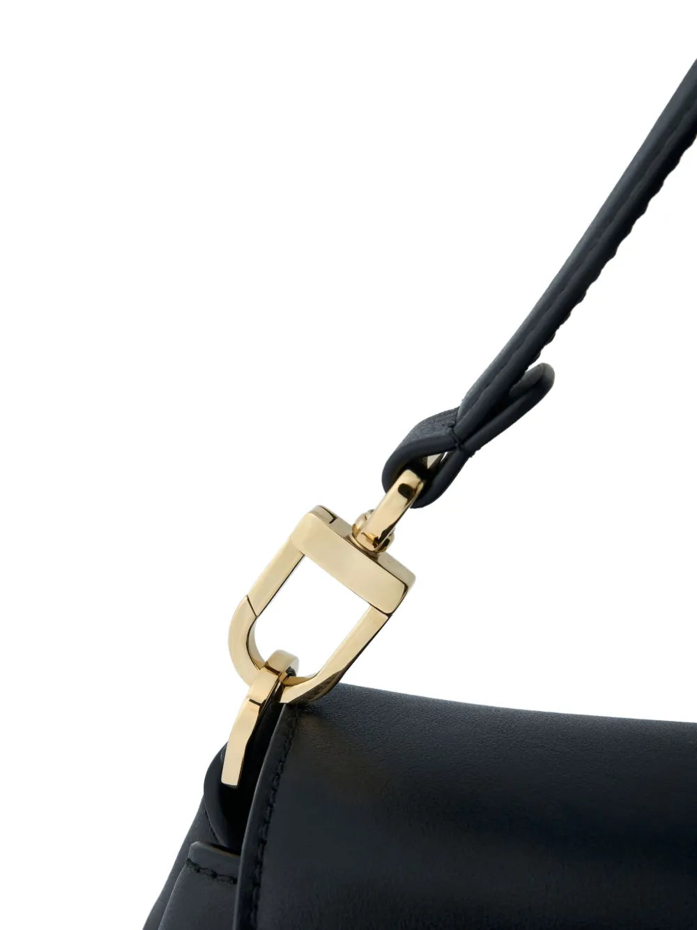 Toteme T Lock Leather Shoulder Bag