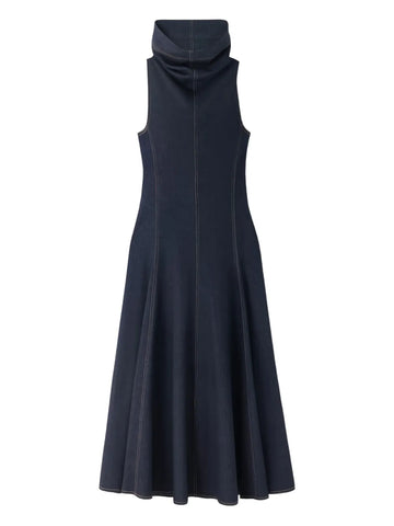 Jacquemus The Triangle De Nimes Denim Dress