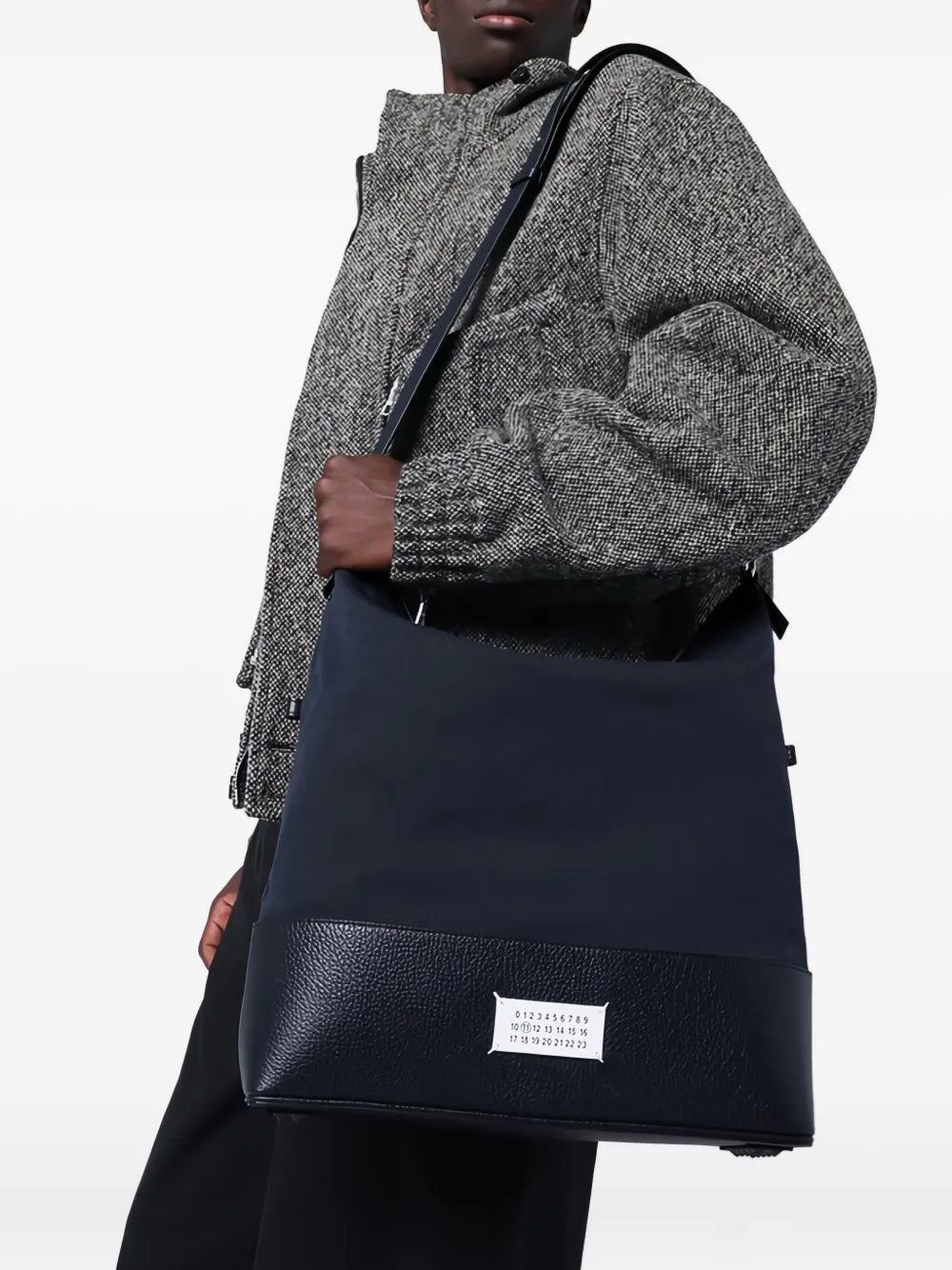 Maison Margiela Logo Plaque Messenger Bag