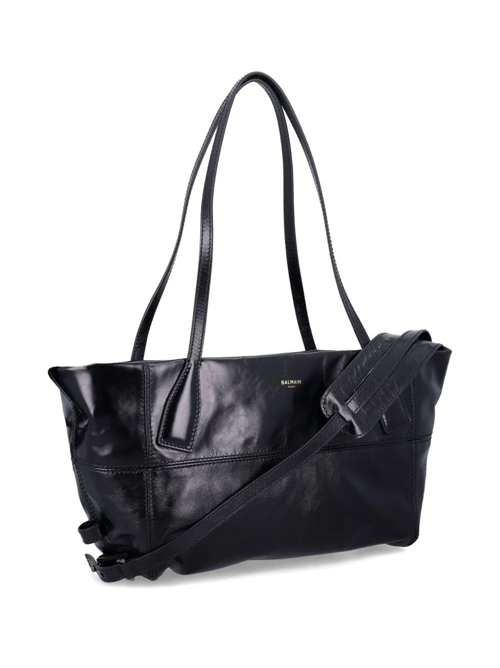 Balmain Panelled Shoulder Bag