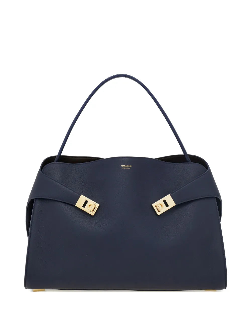 Ferragamo Large Hug Leather Shoulder Bag