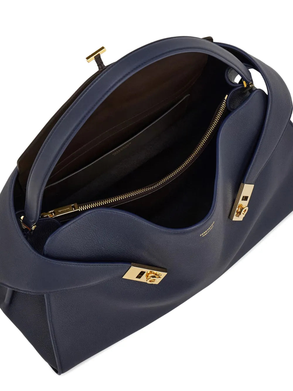 Ferragamo Large Hug Leather Shoulder Bag
