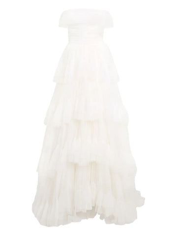 Jenny Packham Angel Falls Tiered Maxi Dress