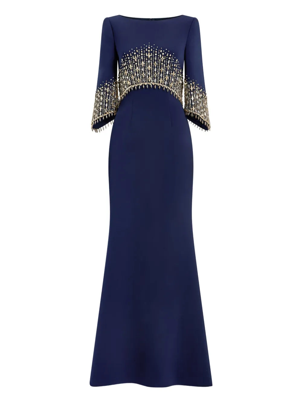 Jenny Packham Electricia Embellished Maxi Dress