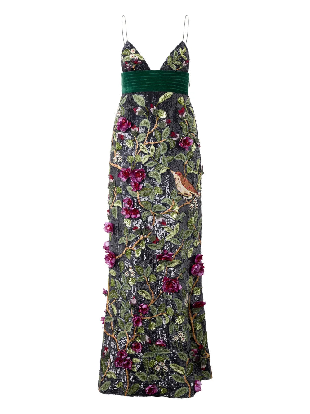 Roberto Cavalli Embellished Maxi Dress