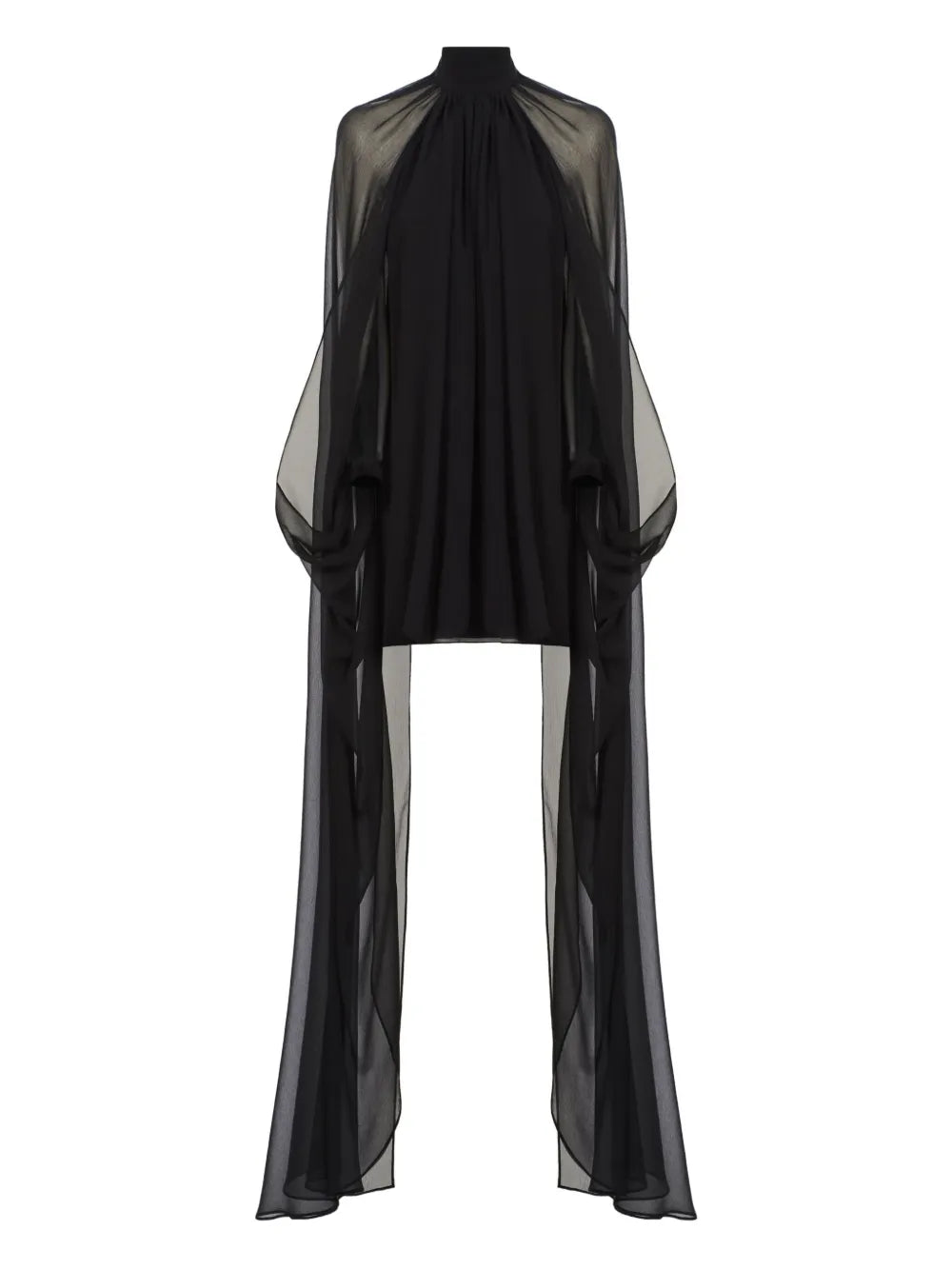 Taller Marmo Eterea High Neck Mini Dress
