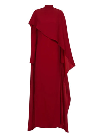 Taller Marmo Carrington High Neck Maxi Dress