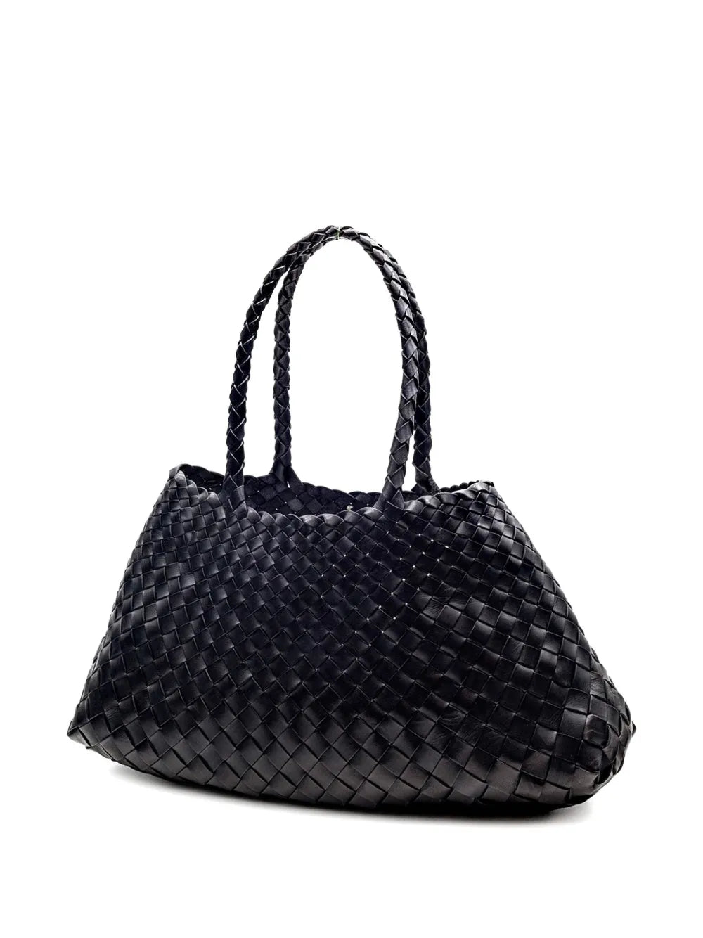 Dragon Diffusion Woven Leather Tote Bag