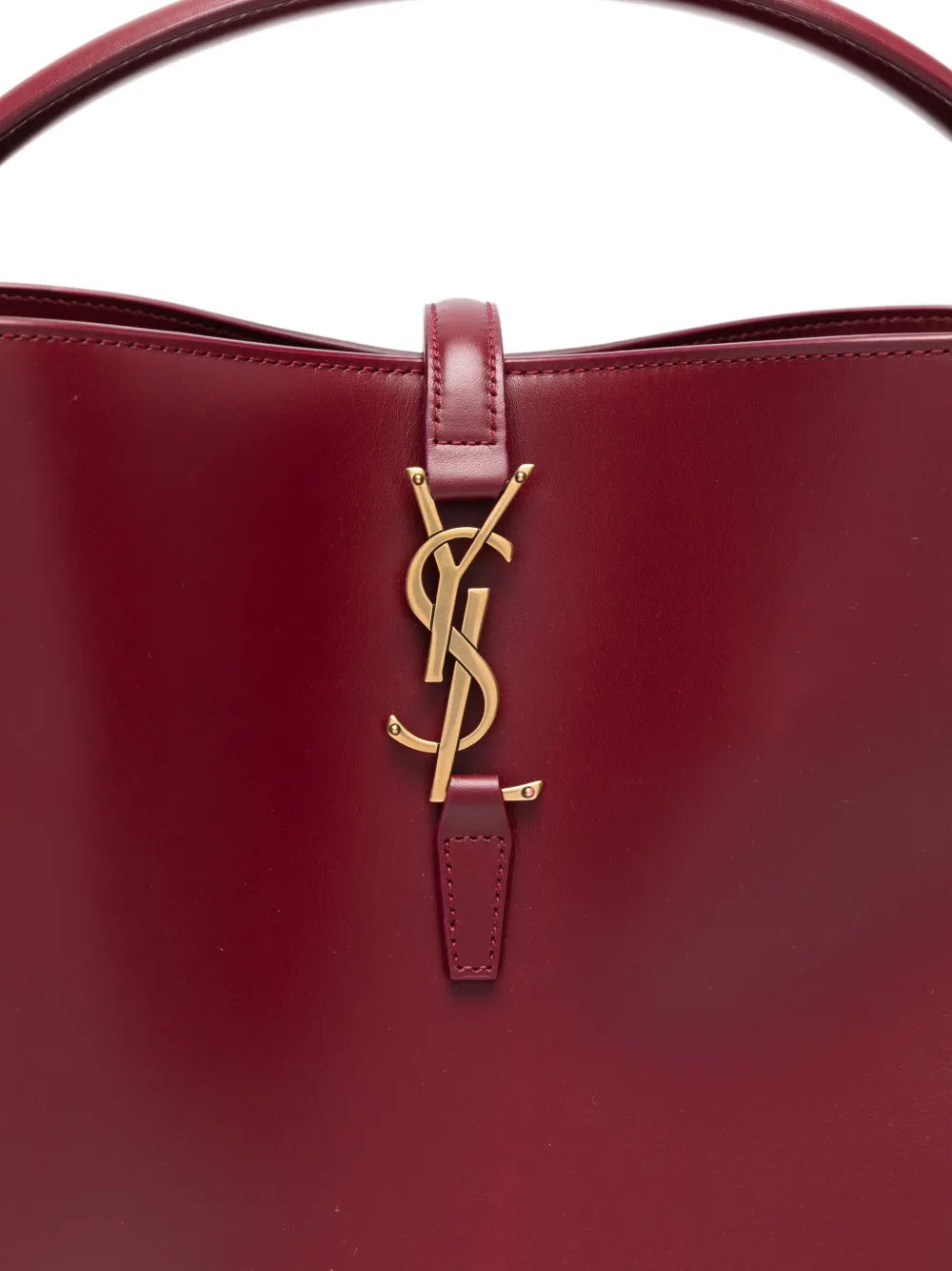 Saint Laurent Logo Plaque Shoulder Bag