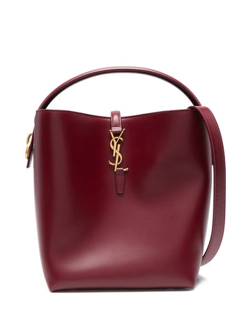 Saint Laurent Logo Plaque Shoulder Bag