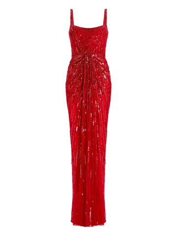 Jenny Packham Sequin Embellished Chrissy Dress
