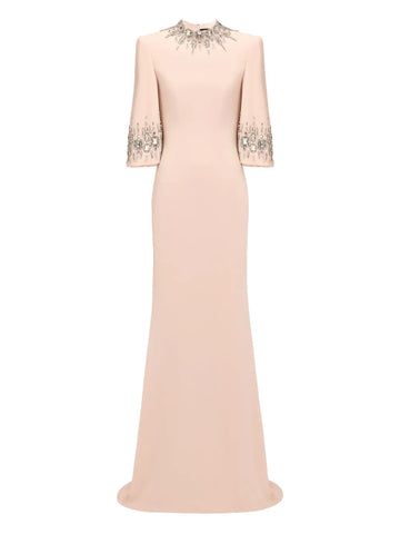 Jenny Packham Llana Embellished Maxi Dress