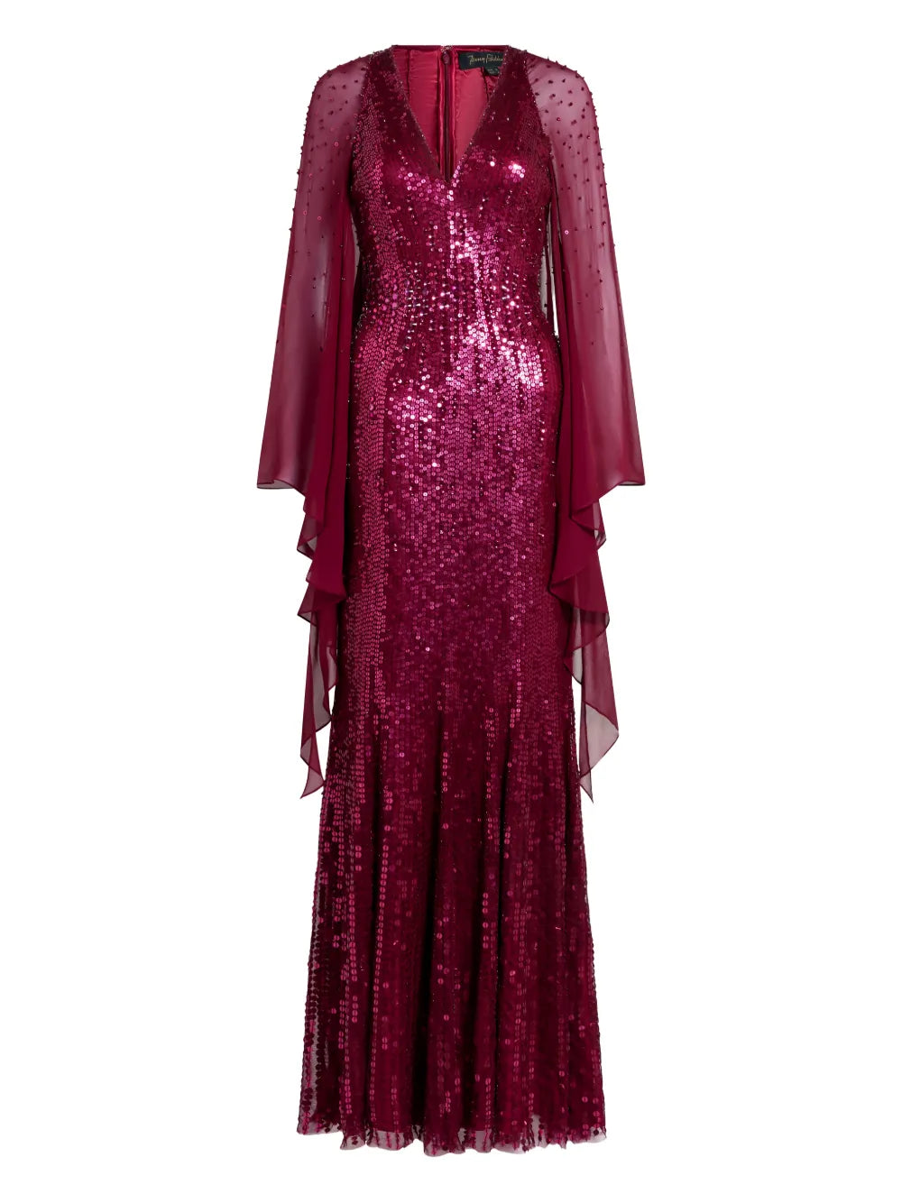 Jenny Packham Sequin Embellished Lyrical Dress