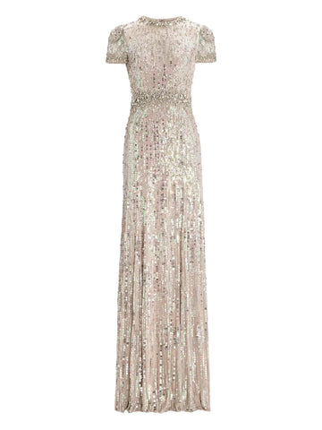 Jenny Packham Sequin Embellished Celeste Dress