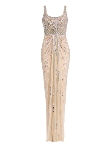 Jenny Packham Sequin Embellished Elixir Dress