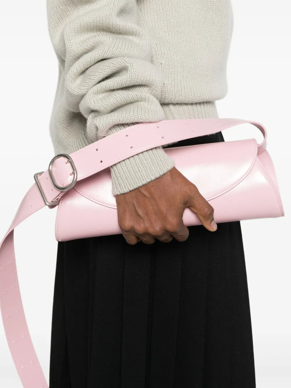Jil Sander Small Cannolo Shoulder Bag