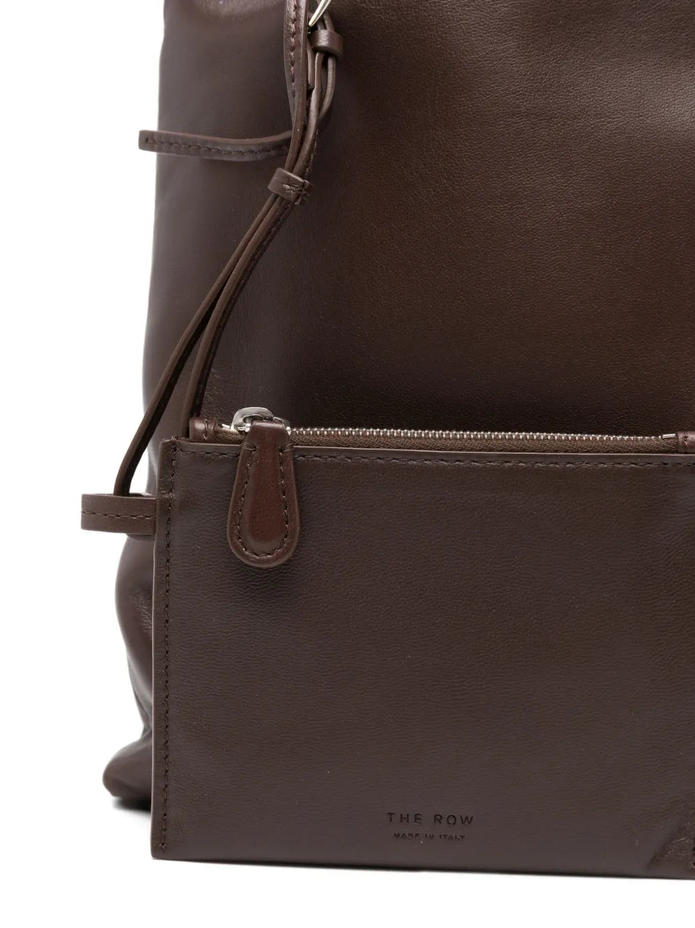 The Row Leather Shoulder Bag